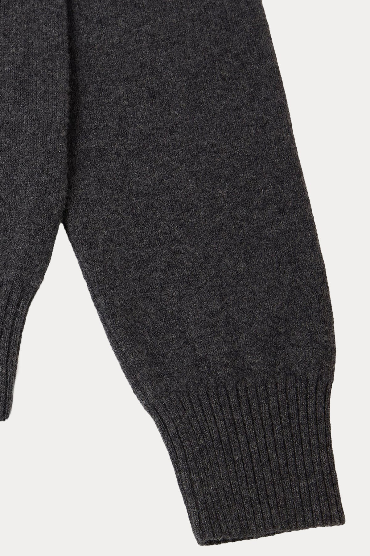 Belstaff Relaxed Fit Yuvarlak Yaka Örgü Yün Triko