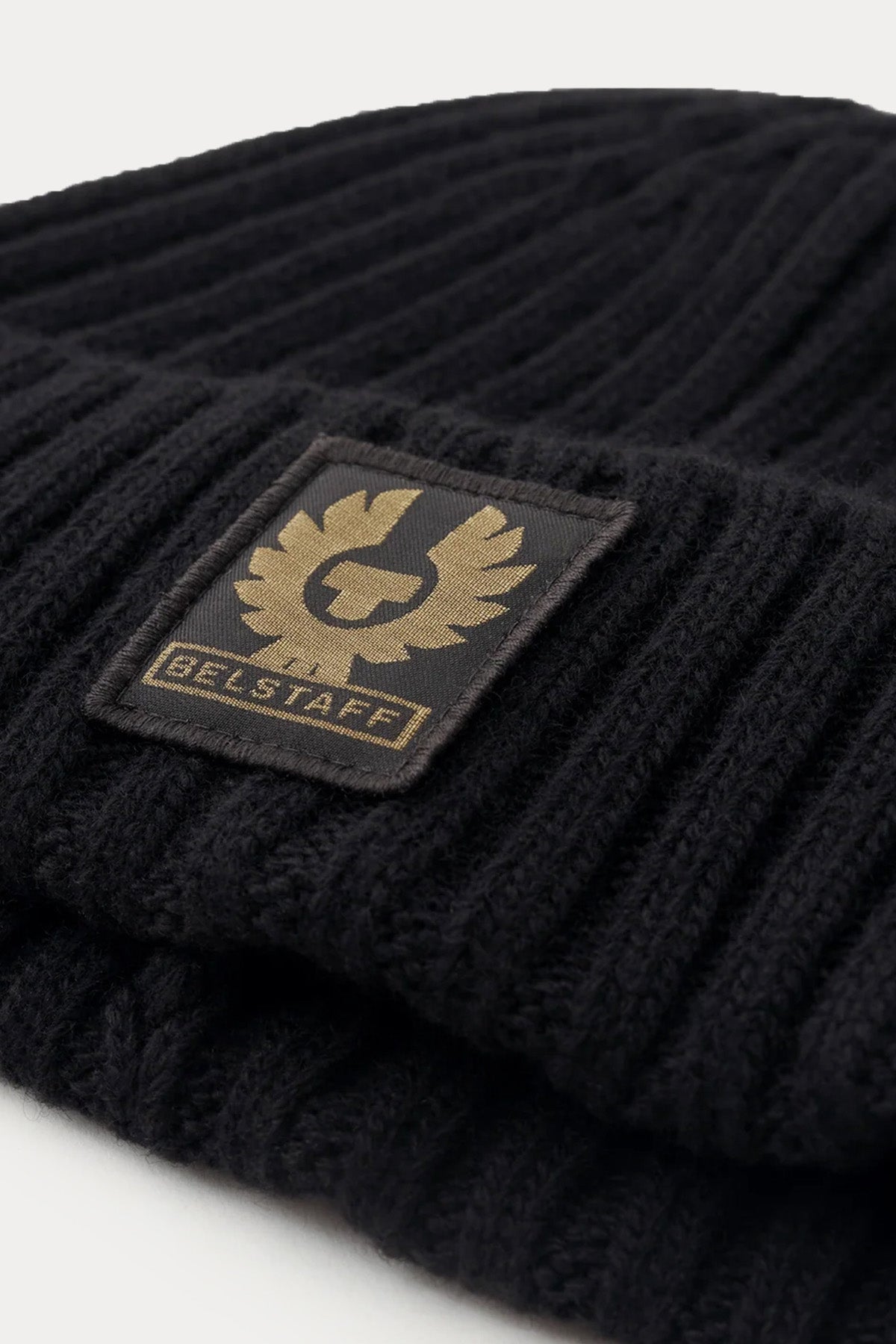 Belstaff Logolu Örgü Yün Bere