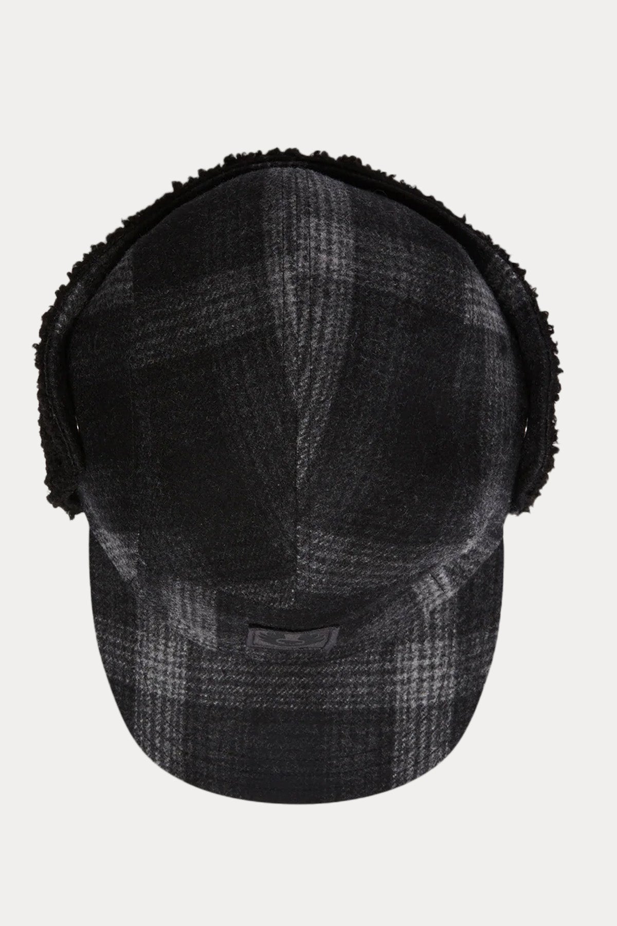 Belstaff Trail Ekose Desenli Kürklü Şapka