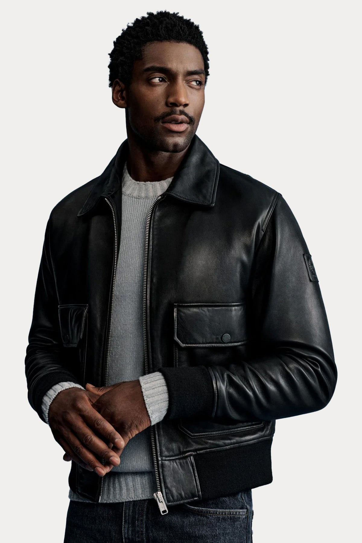 Belstaff Pilot Puffer Deri Ceket