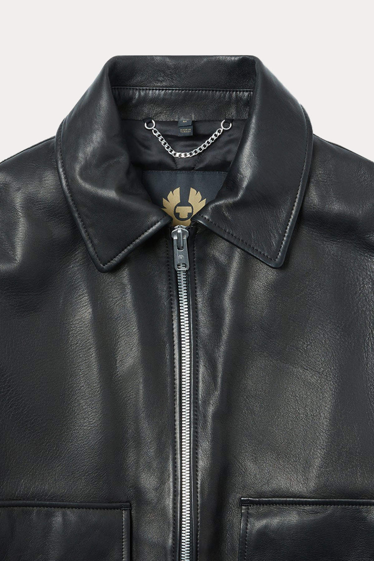 Belstaff Pilot Puffer Deri Ceket