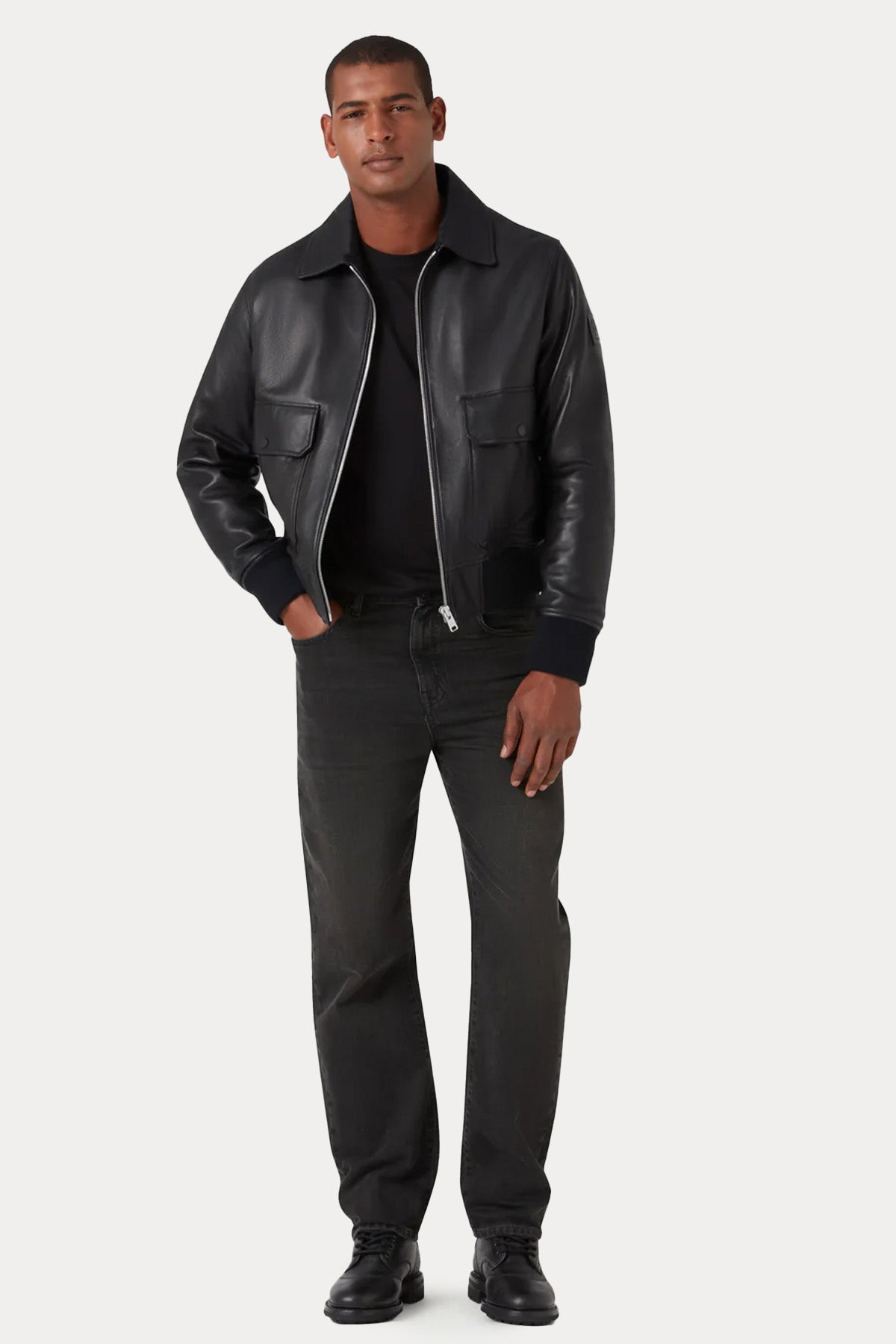 Belstaff Pilot Puffer Deri Ceket