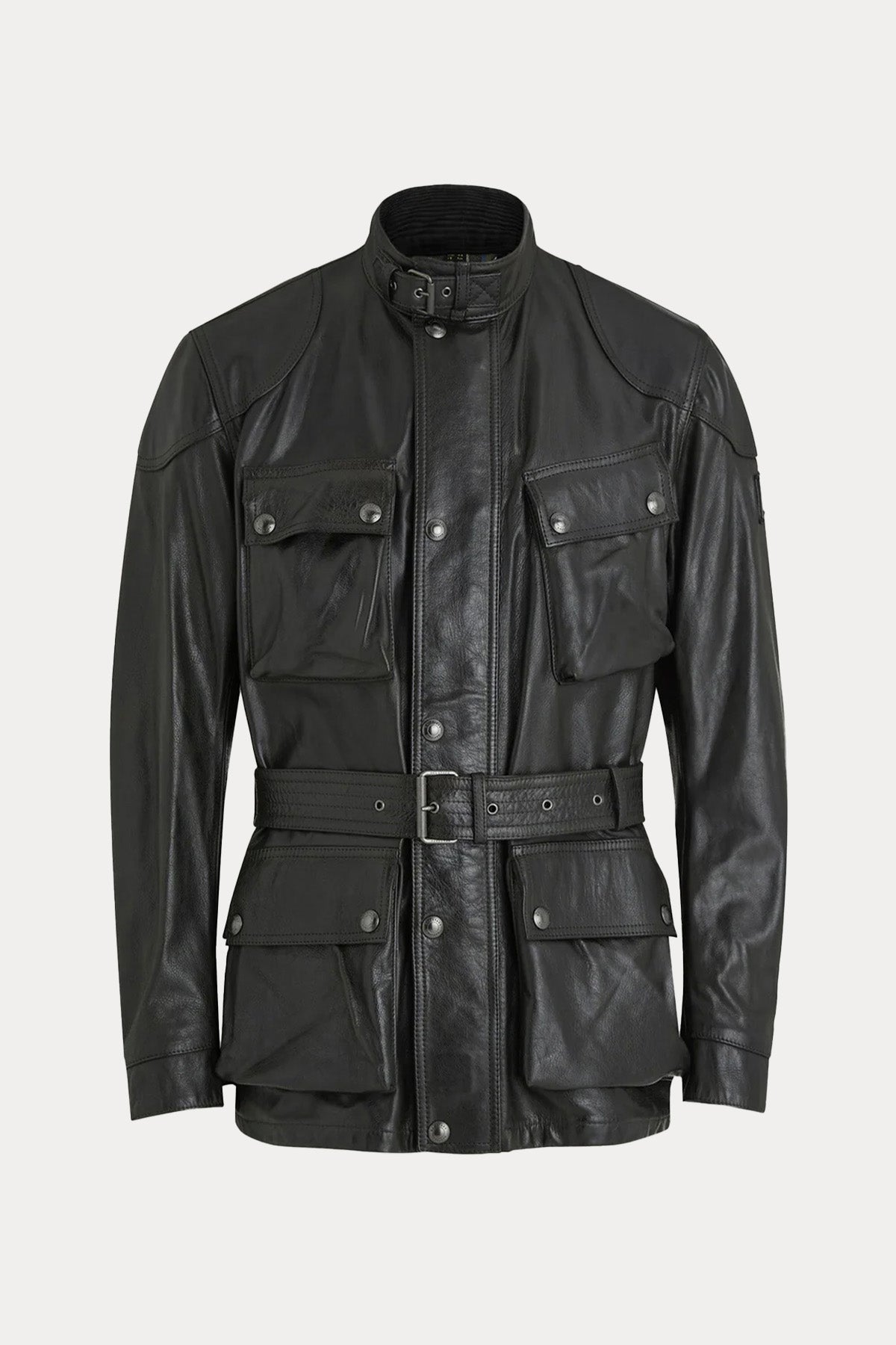 Belstaff Icon Trialmaster Kemerli Deri Mont