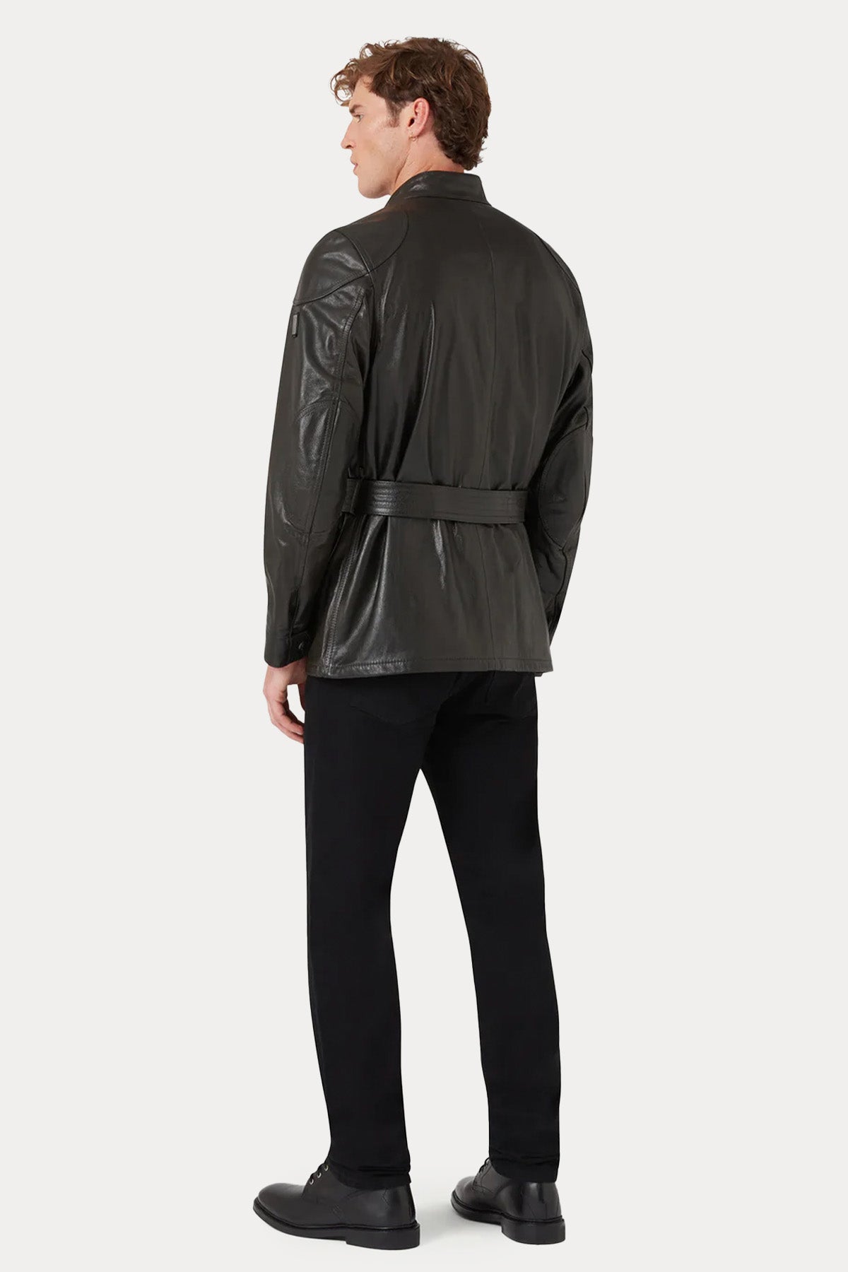 Belstaff Icon Trialmaster Kemerli Deri Mont