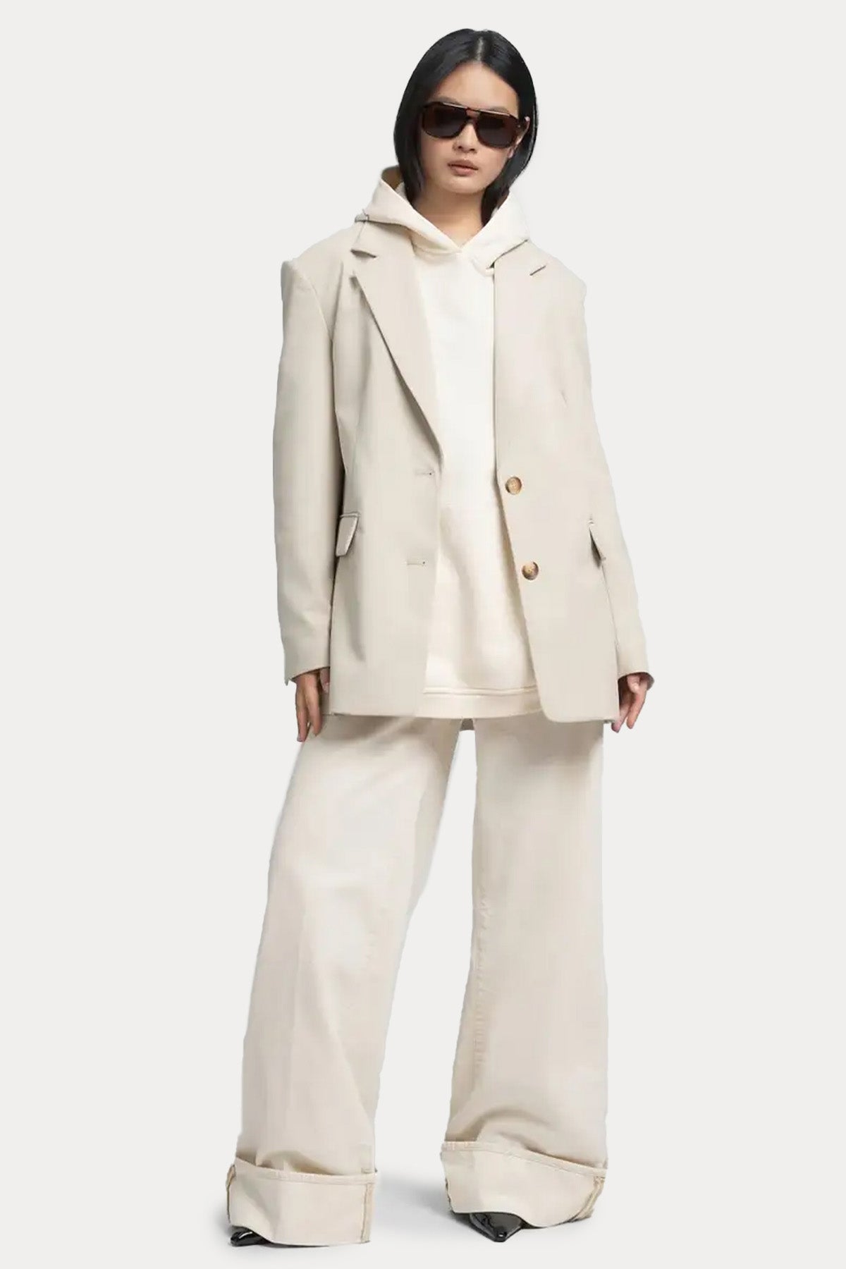 Replay Nalaja Relaxed Fit Yüksek Belli Jeans