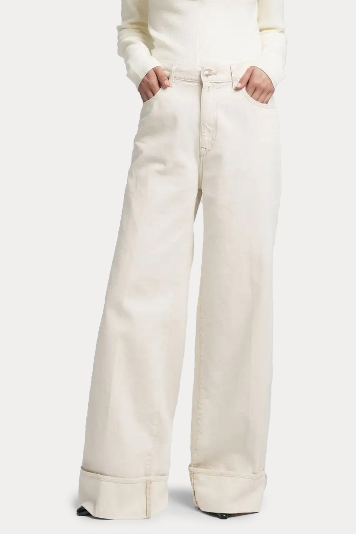 Replay Nalaja Relaxed Fit Yüksek Belli Jeans