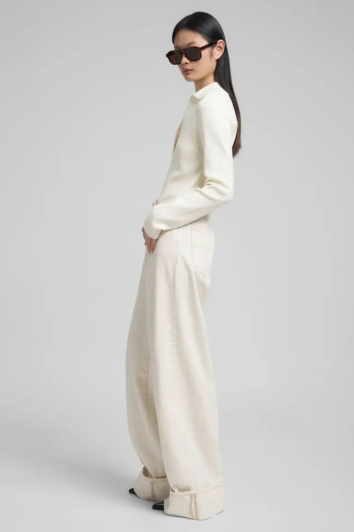 Replay Nalaja Relaxed Fit Yüksek Belli Jeans