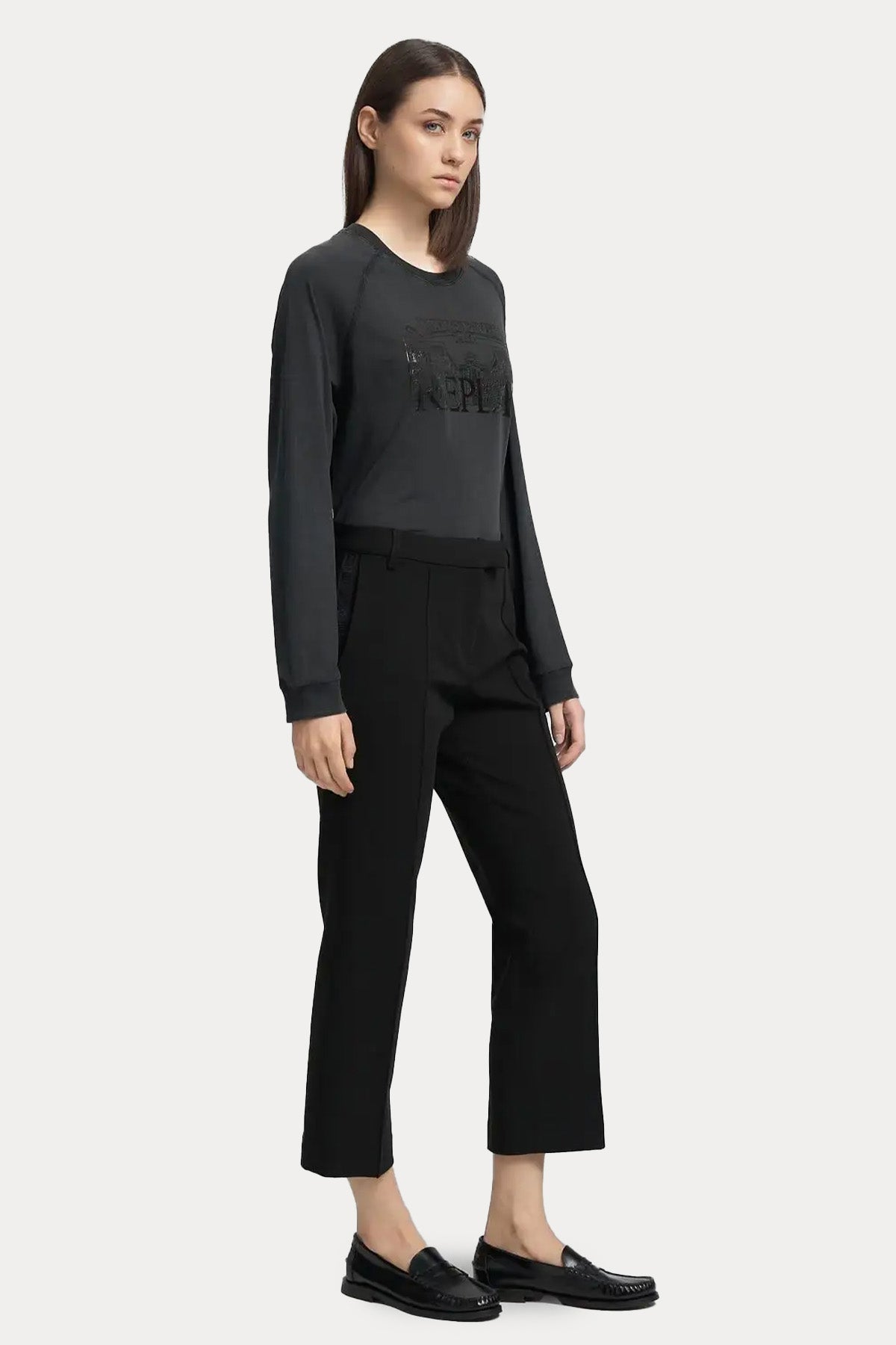 Replay Regular Fit Yandan Cepli Pantolon