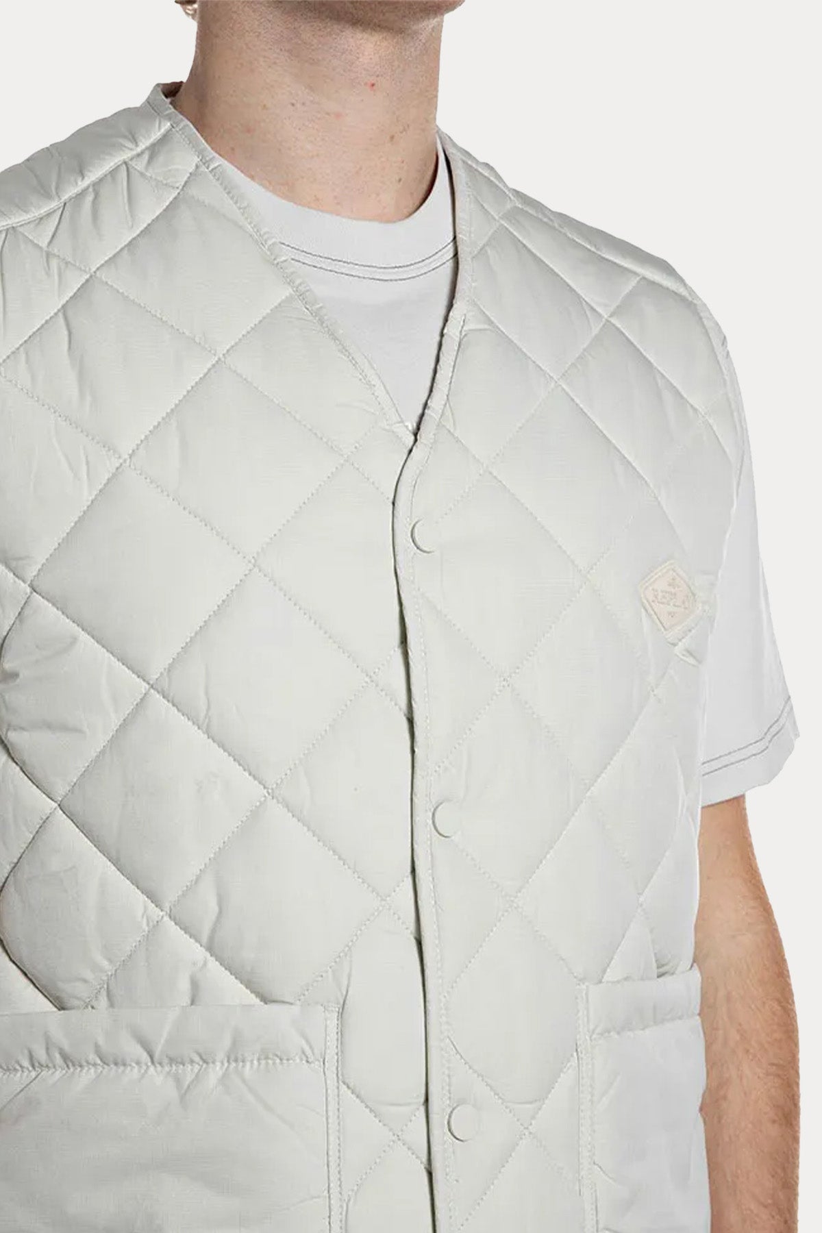 Replay Regular Fit Kapitone Desenli İnce Puffer Yelek