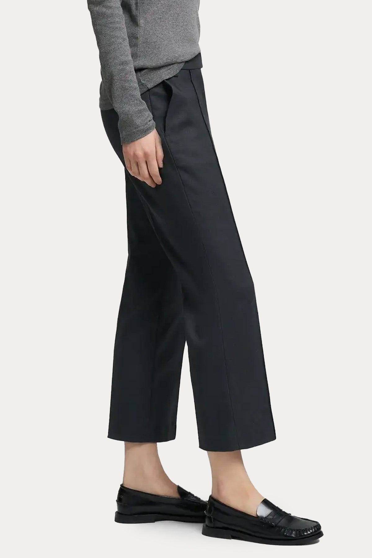 Replay Regular Fit Yandan Cepli Crop Pantolon