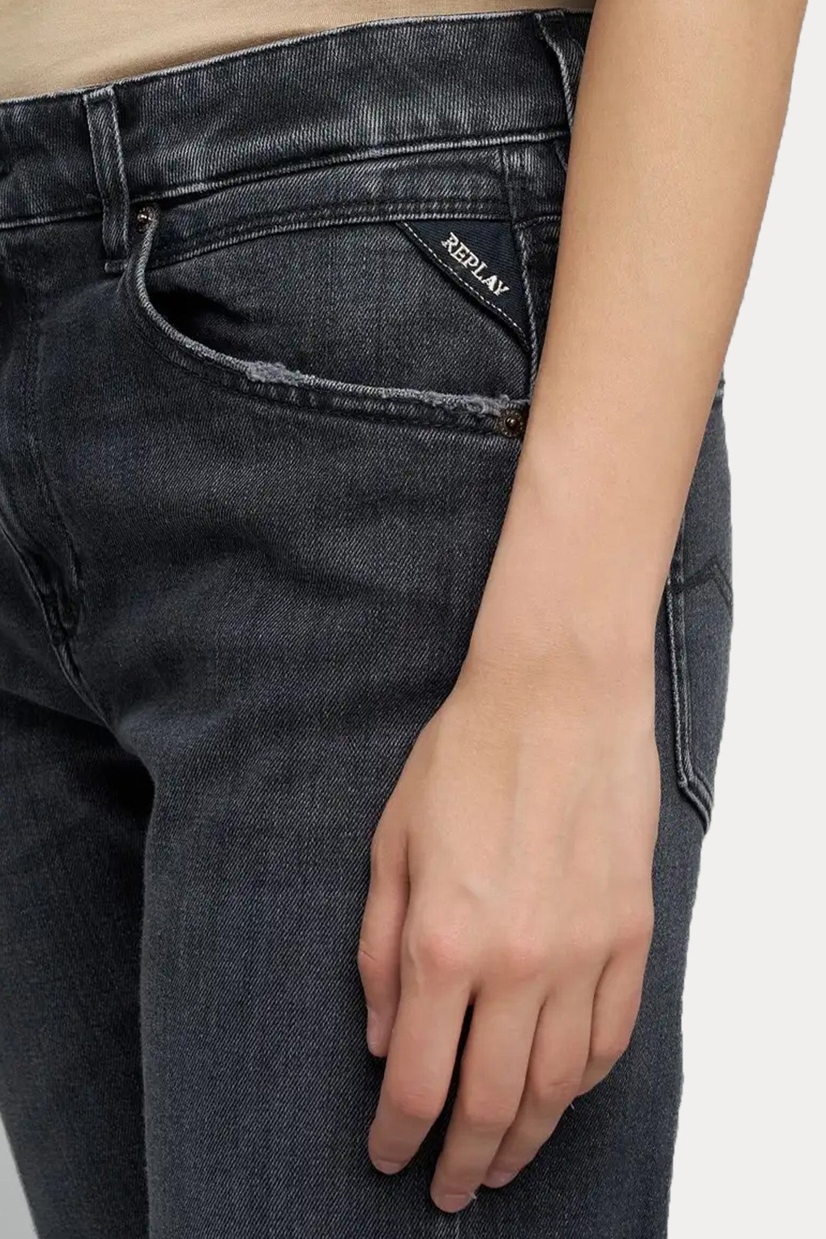 Replay Marty Boyfriend Fit Yıkamalı Jeans