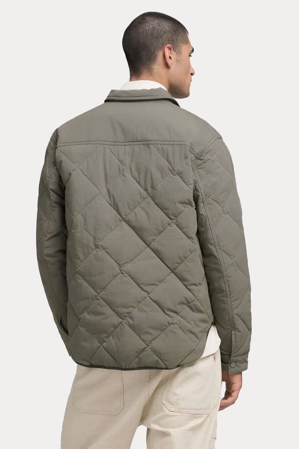 Replay Regular Fit Kapitone Desenli İnce Puffer Ceket