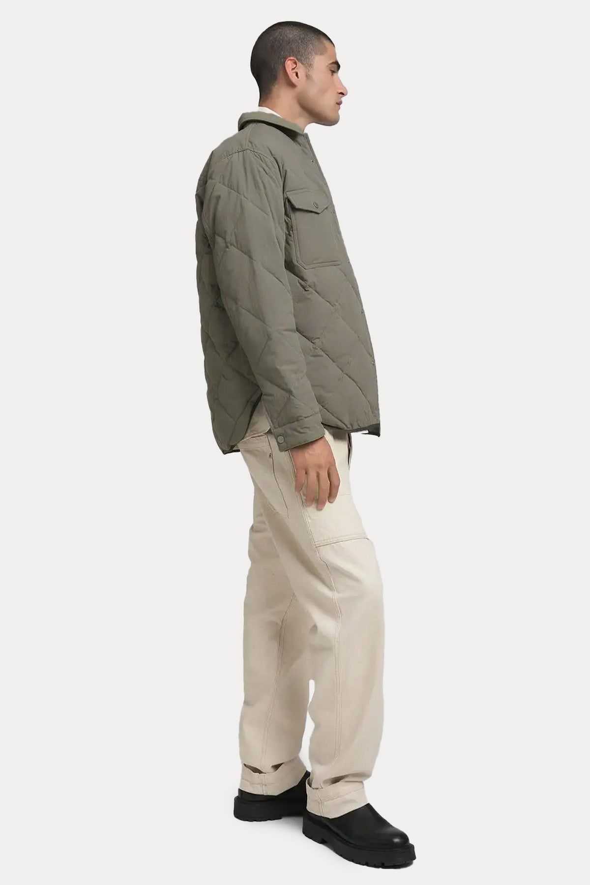 Replay Regular Fit Kapitone Desenli İnce Puffer Ceket