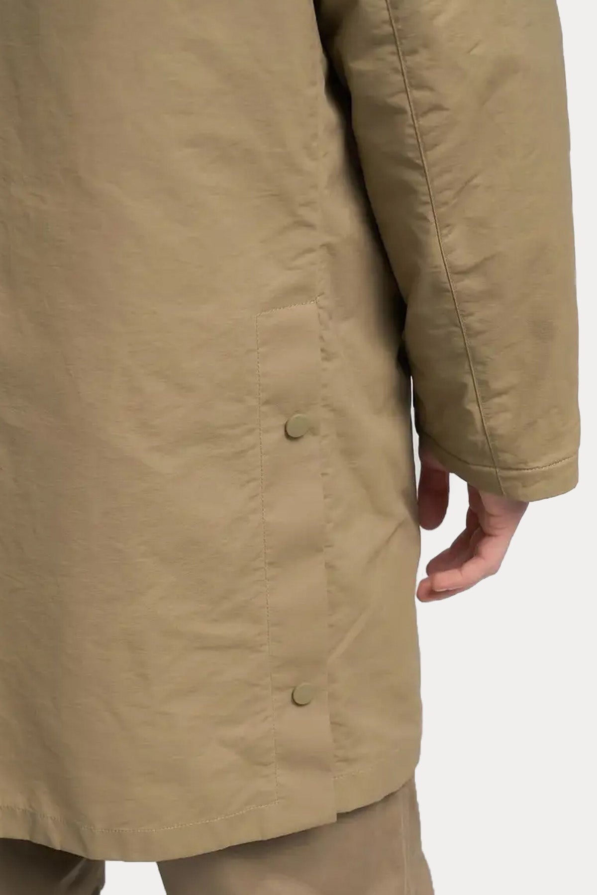 Replay Logolu Kapüşonlu İnce Parka