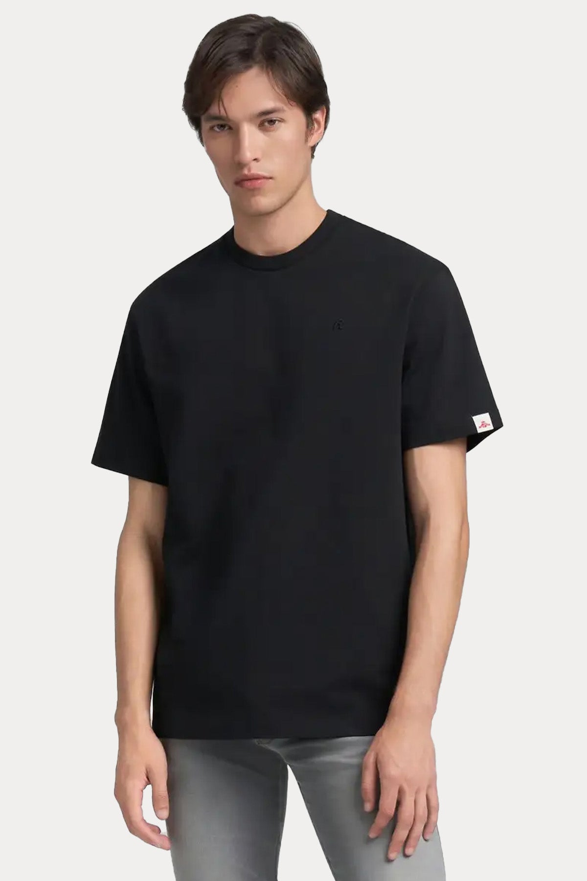 Replay Relaxed Fit Yuvarlak Yaka Logolu T-shirt