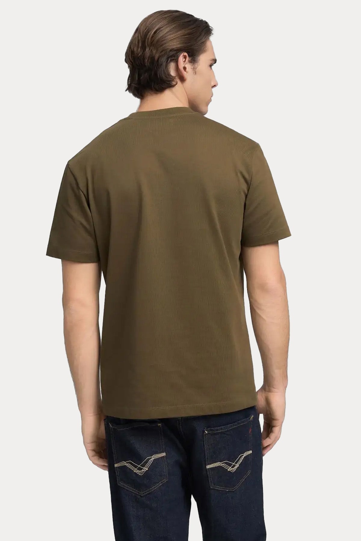 Replay Relaxed Fit Yuvarlak Yaka Logolu T-shirt