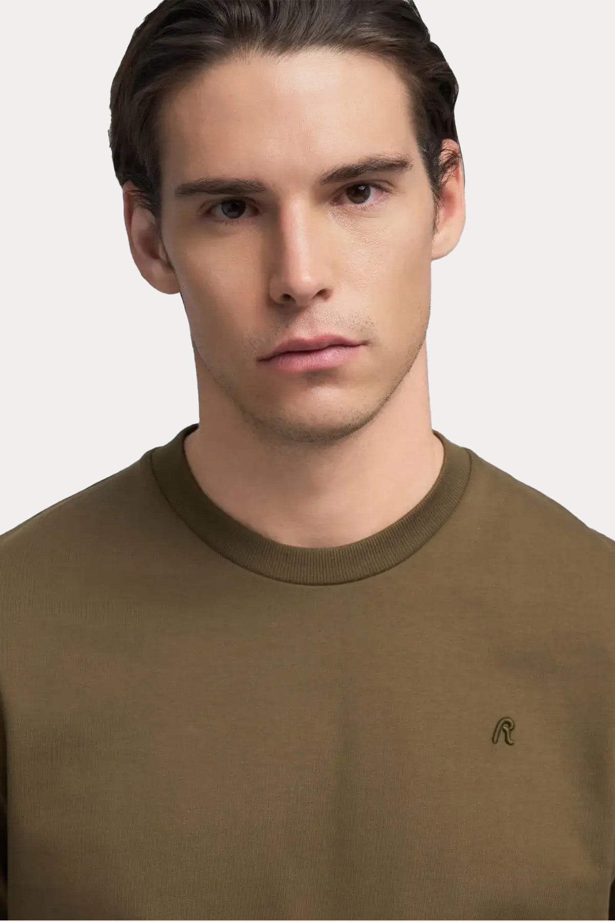 Replay Relaxed Fit Yuvarlak Yaka Logolu T-shirt