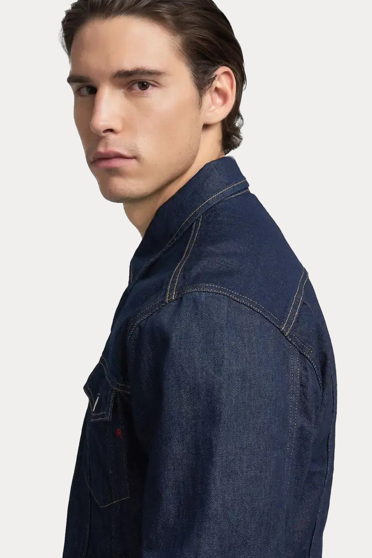 Replay Regular Fit Yıkamalı Denim Ceket