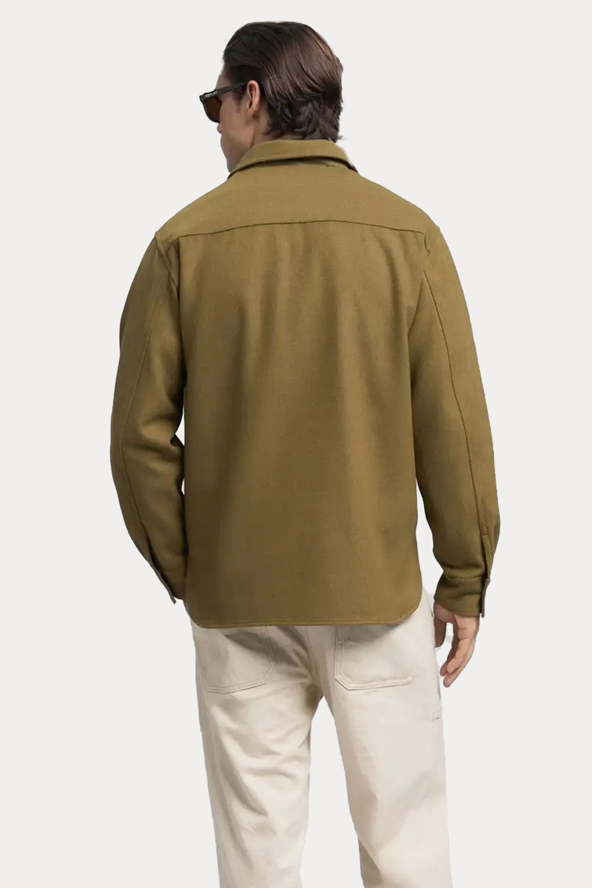 Replay Regular Fit Cep Detaylı Logolu Gömlek Ceket