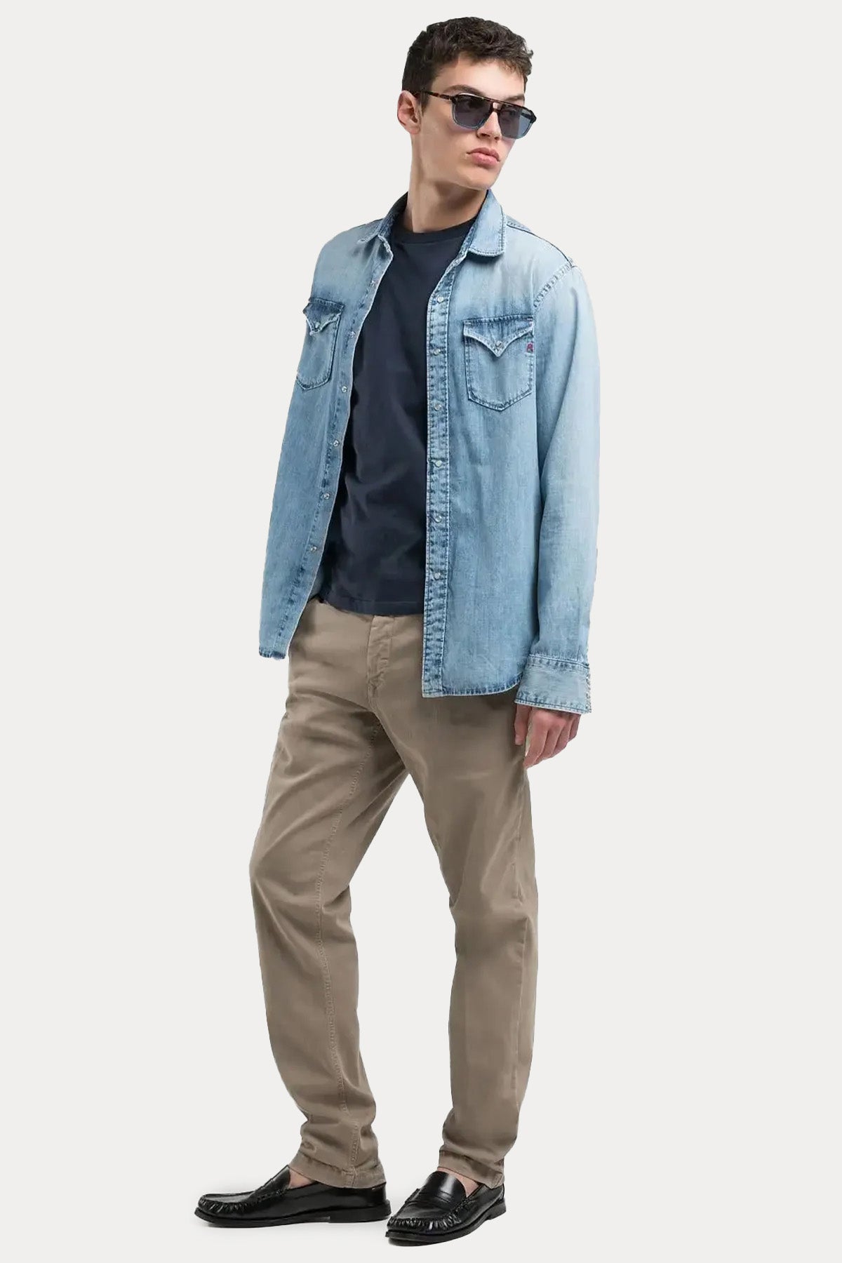 Replay Benni Hyperflex Yandan Cepli Regular Fit Pantolon