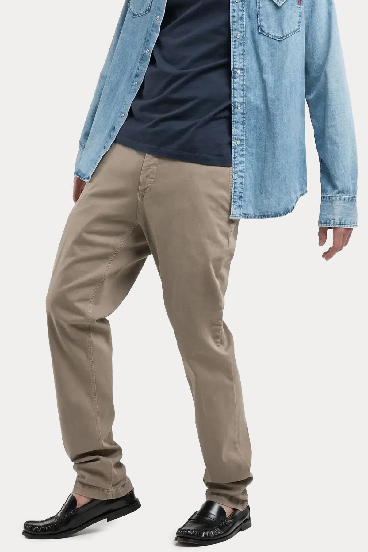 Replay Benni Hyperflex Yandan Cepli Regular Fit Pantolon