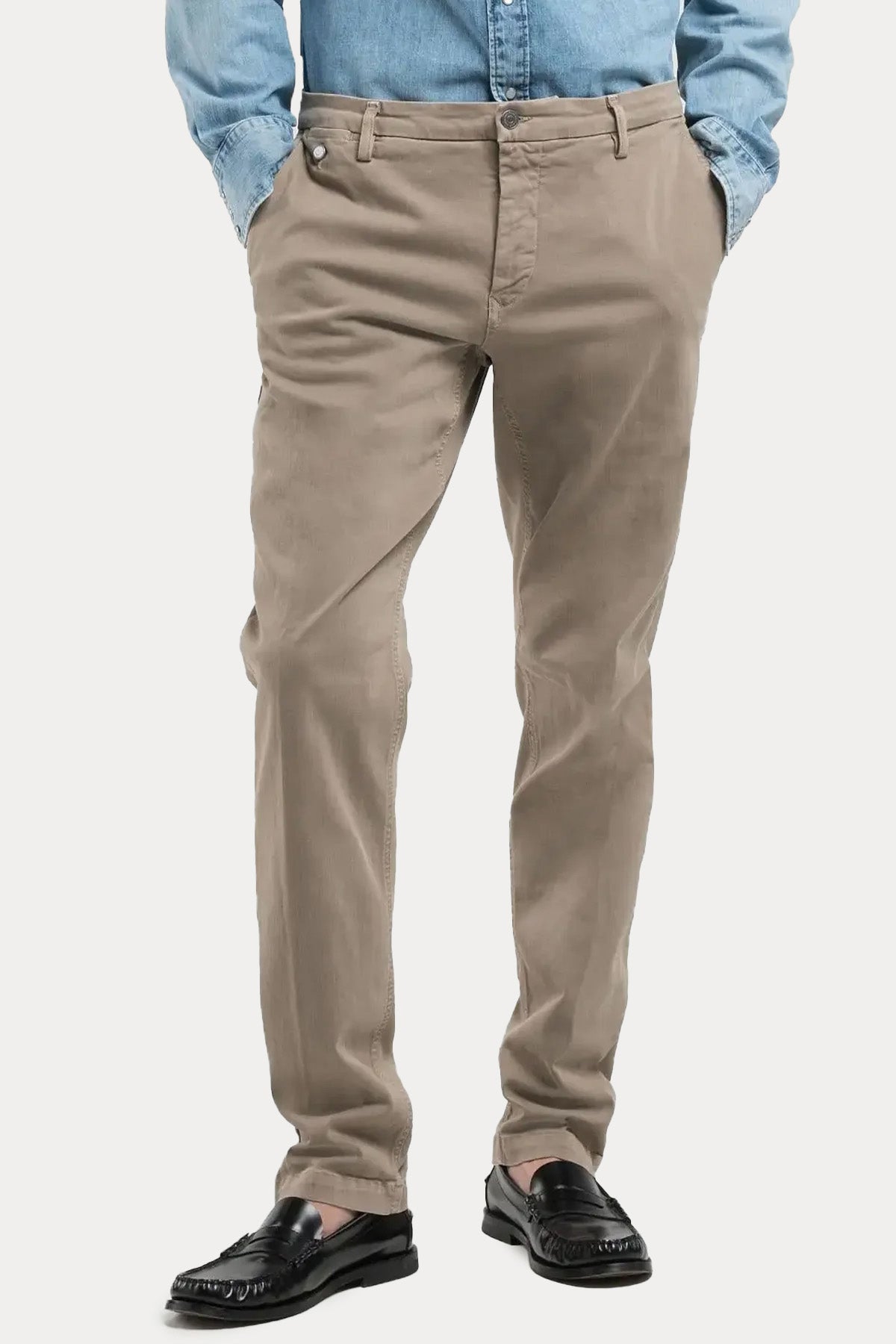 Replay Benni Hyperflex Yandan Cepli Regular Fit Pantolon