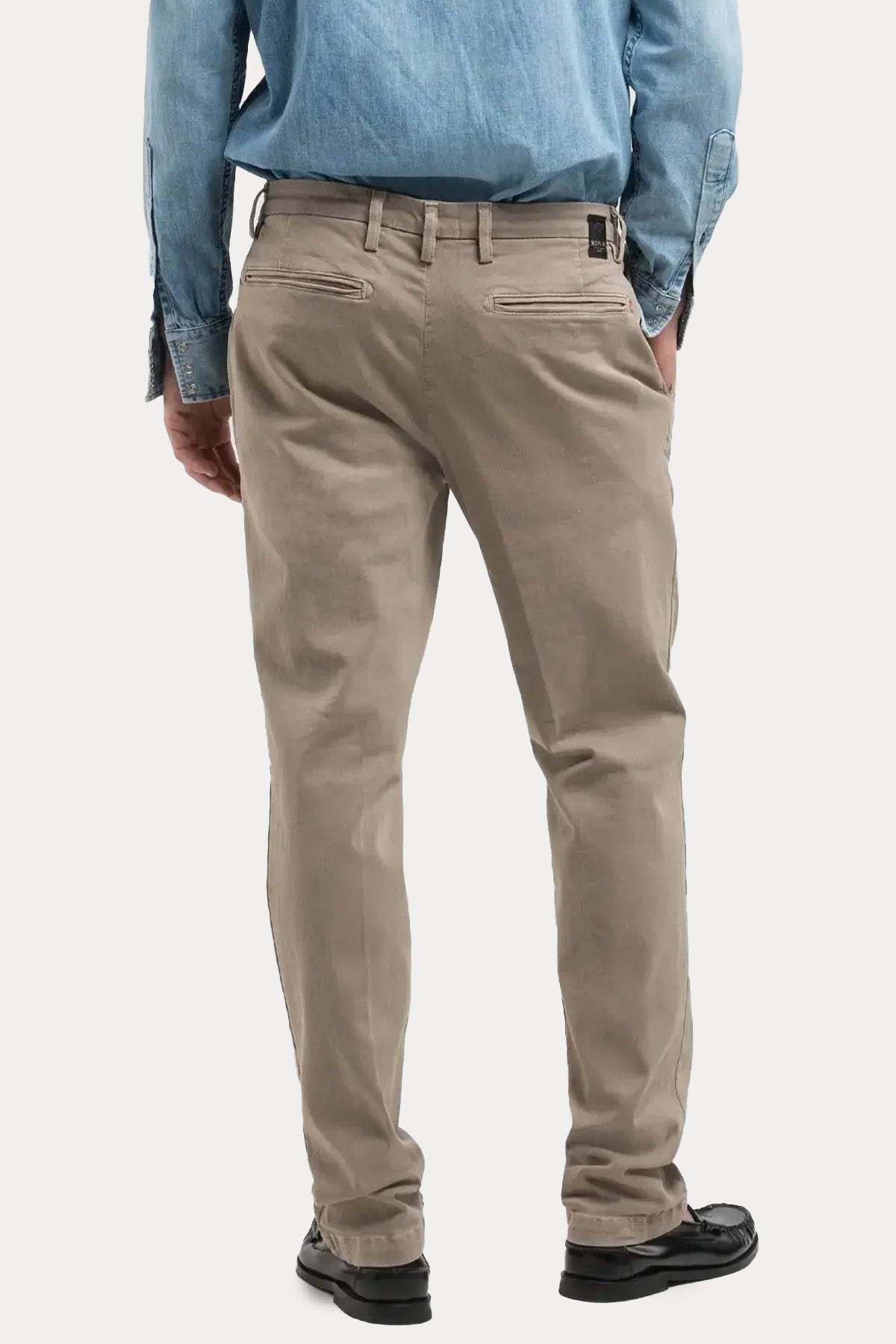 Replay Benni Hyperflex Yandan Cepli Regular Fit Pantolon