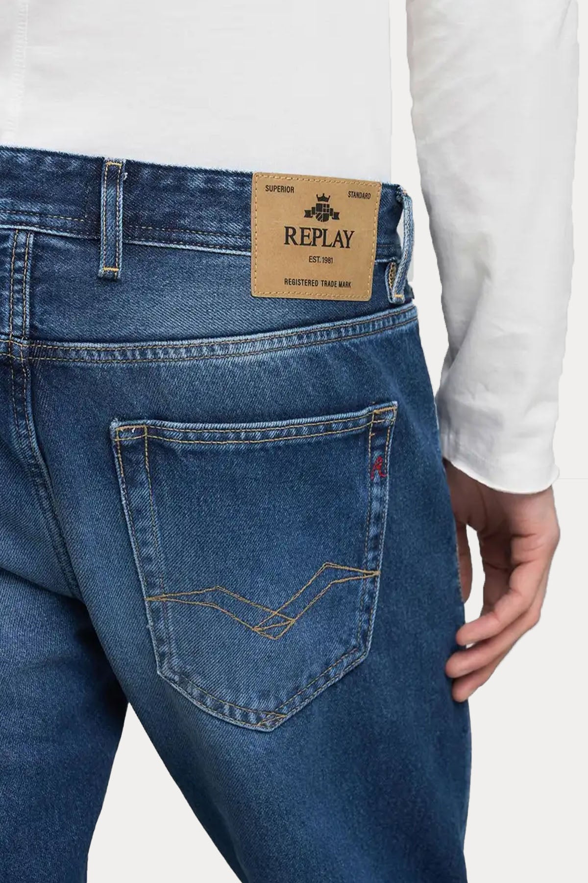 Replay Grover Straight Fit Jeans