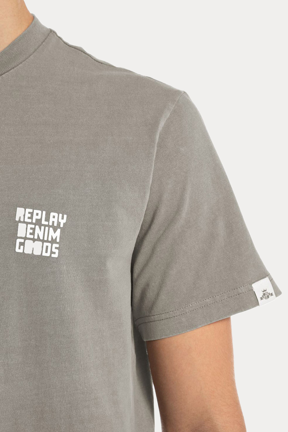 Replay Regular Fit Yuvarlak Yaka Logolu T-shirt