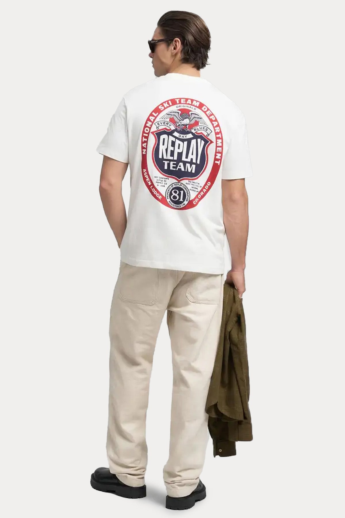 Replay Regular Fit Yuvarlak Yaka Logolu T-shirt