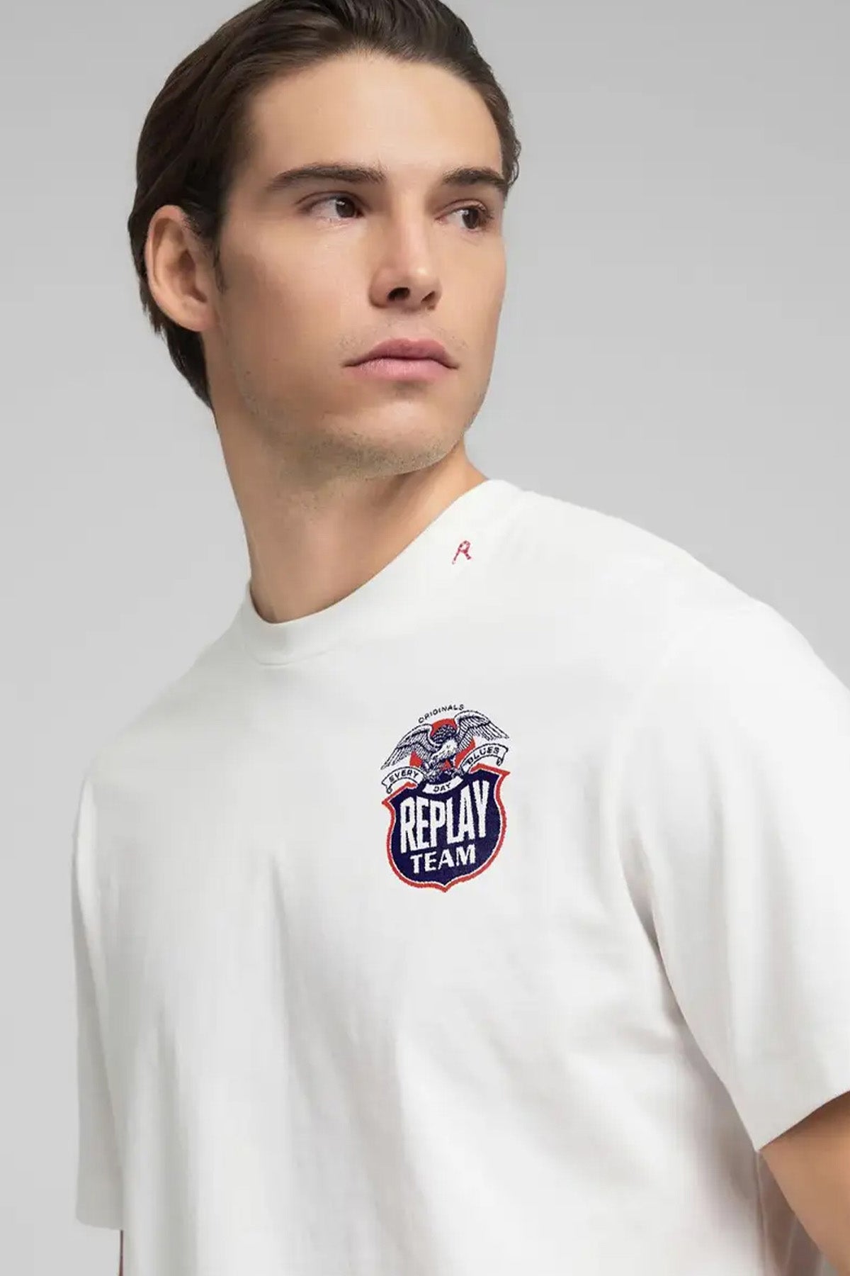 Replay Regular Fit Yuvarlak Yaka Logolu T-shirt