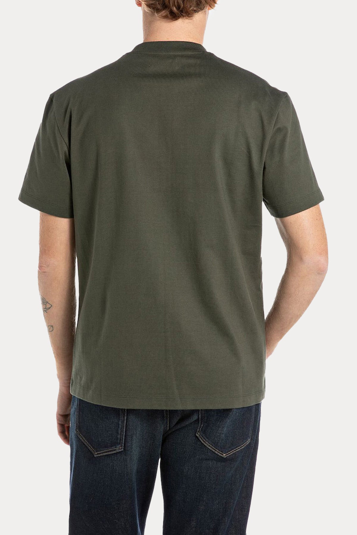 Replay Regular Fit Yuvarlak Yaka Logolu T-shirt