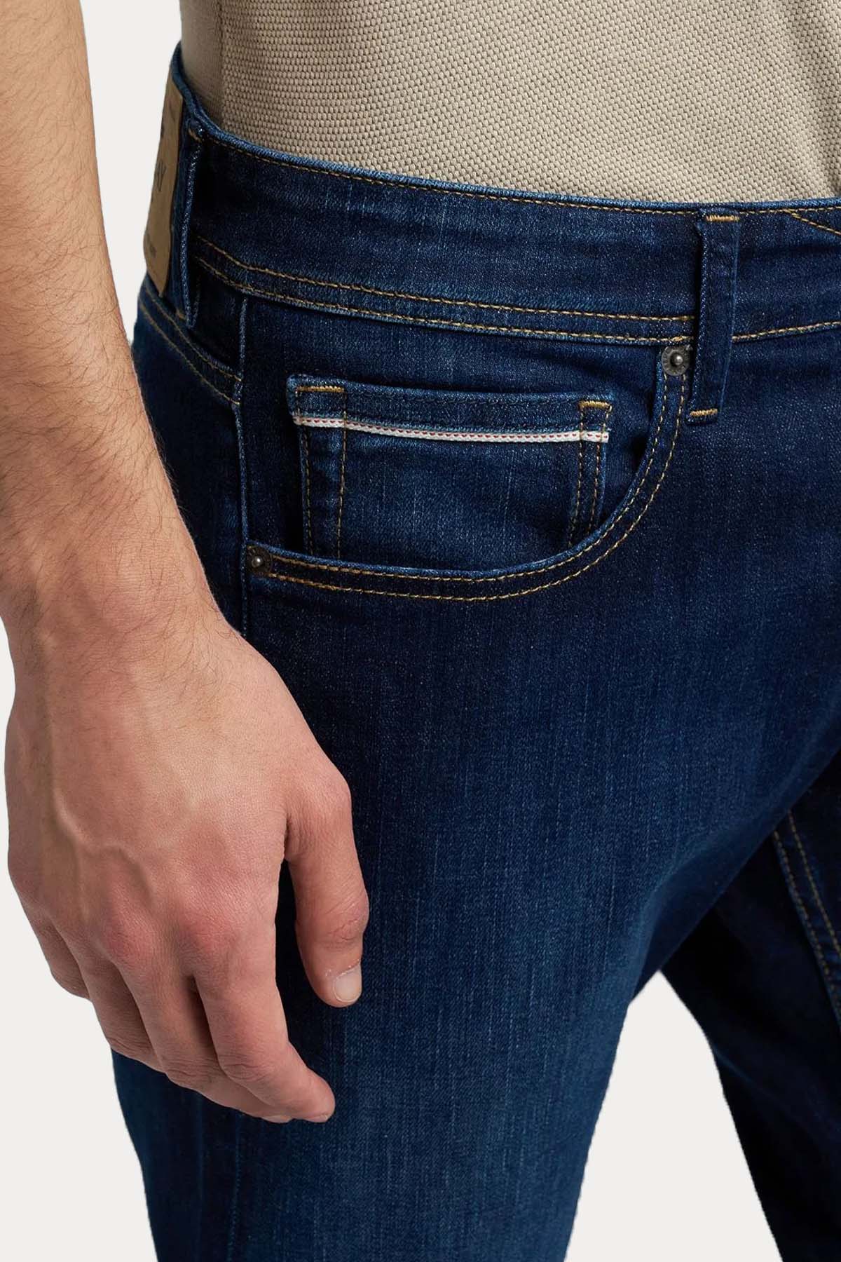 Replay Grover Straight Fit Yıkamalı Jeans