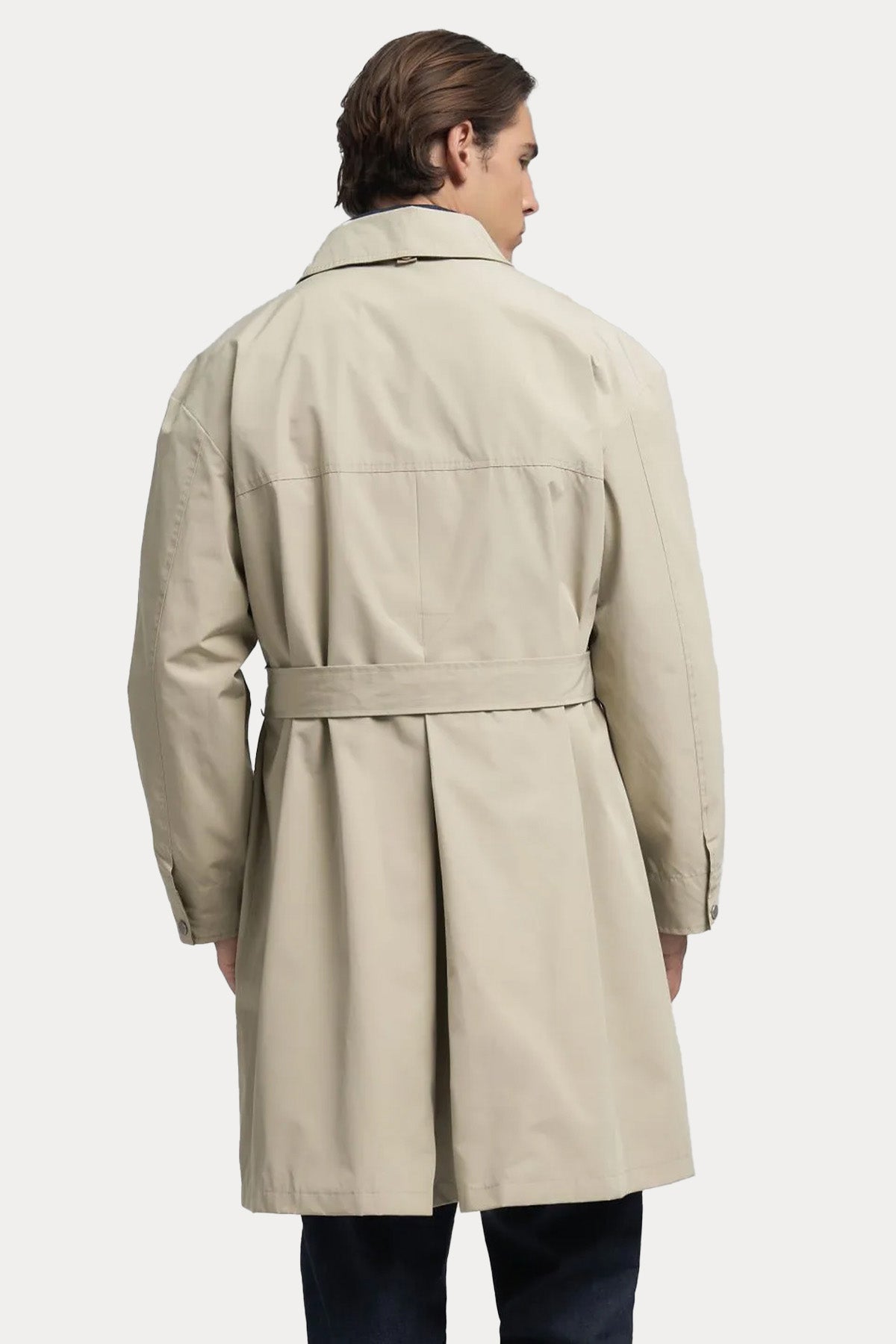 Replay Regular Fit Kemerli Trençkot-Trençkot-Libas