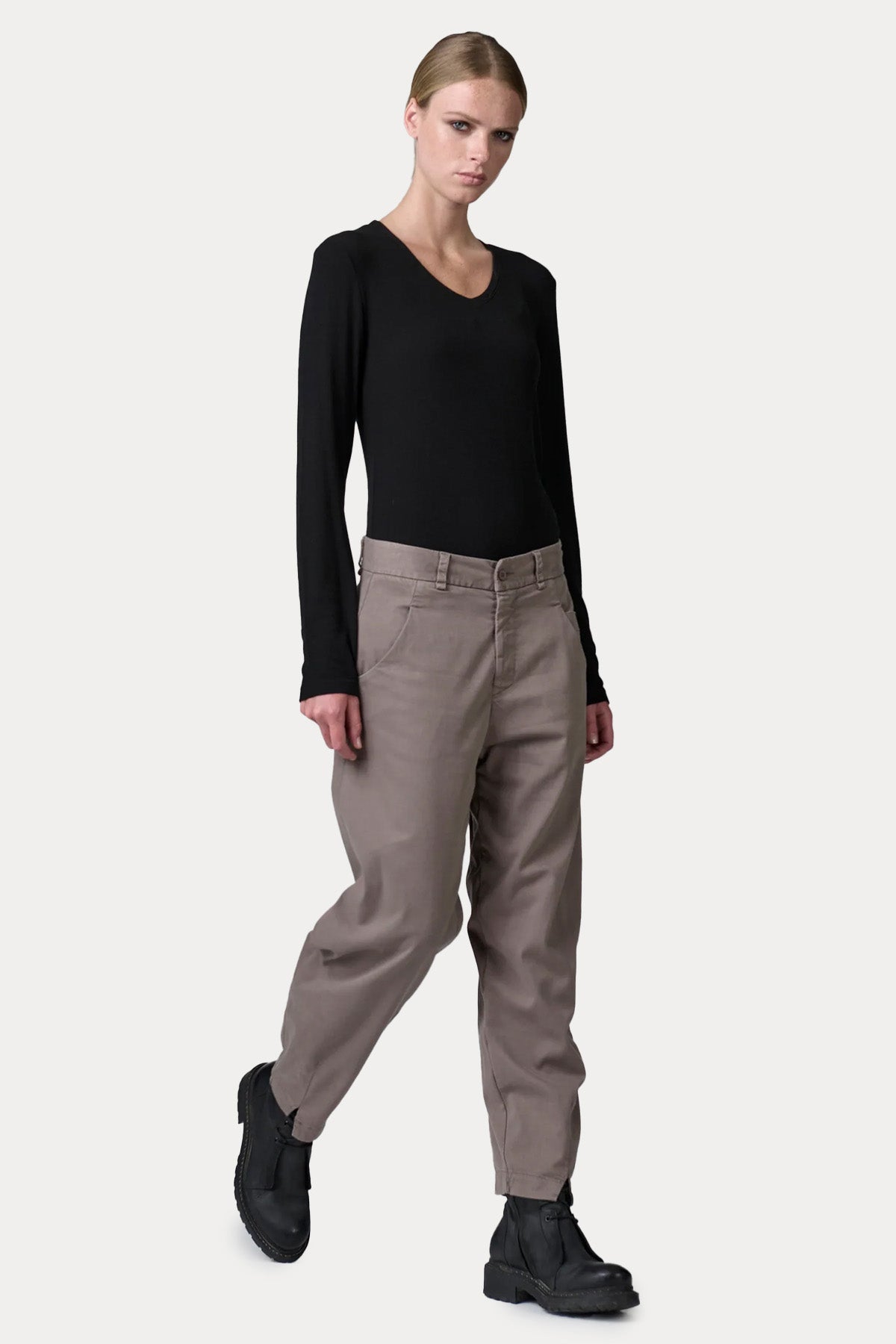 Transit Comfort Fit Yandan Cepli Streç Pantolon