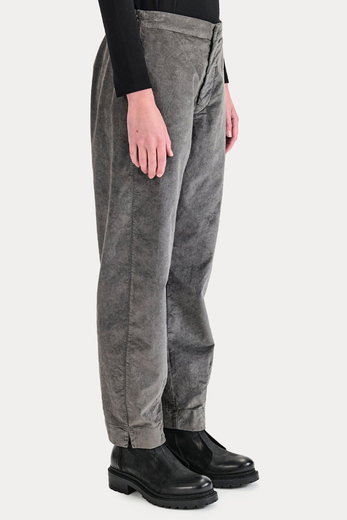 Transit Comfort Fit Beli Lastikli Yandan Cepli Pantolon