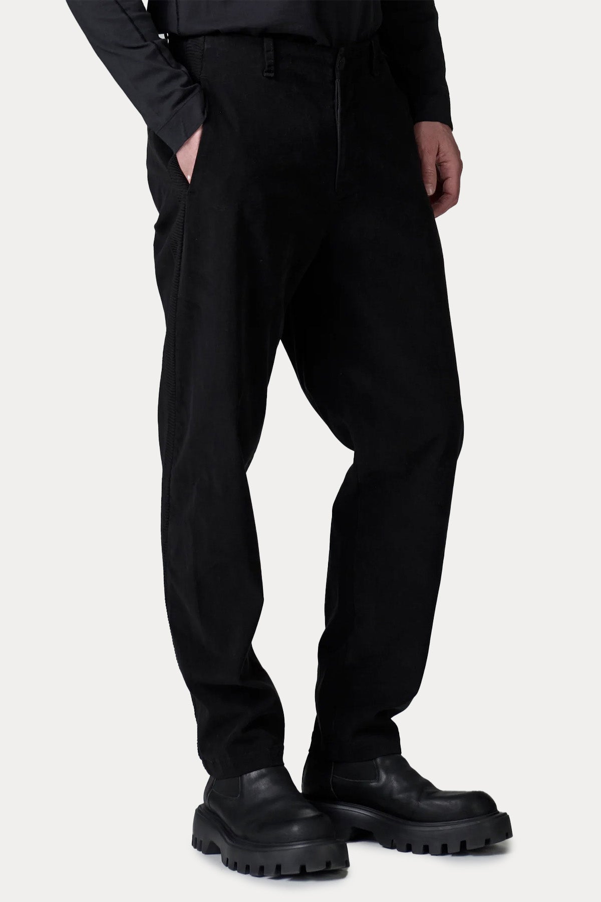 Transit Loose Fit Yandan Cepli Streç Pantolon