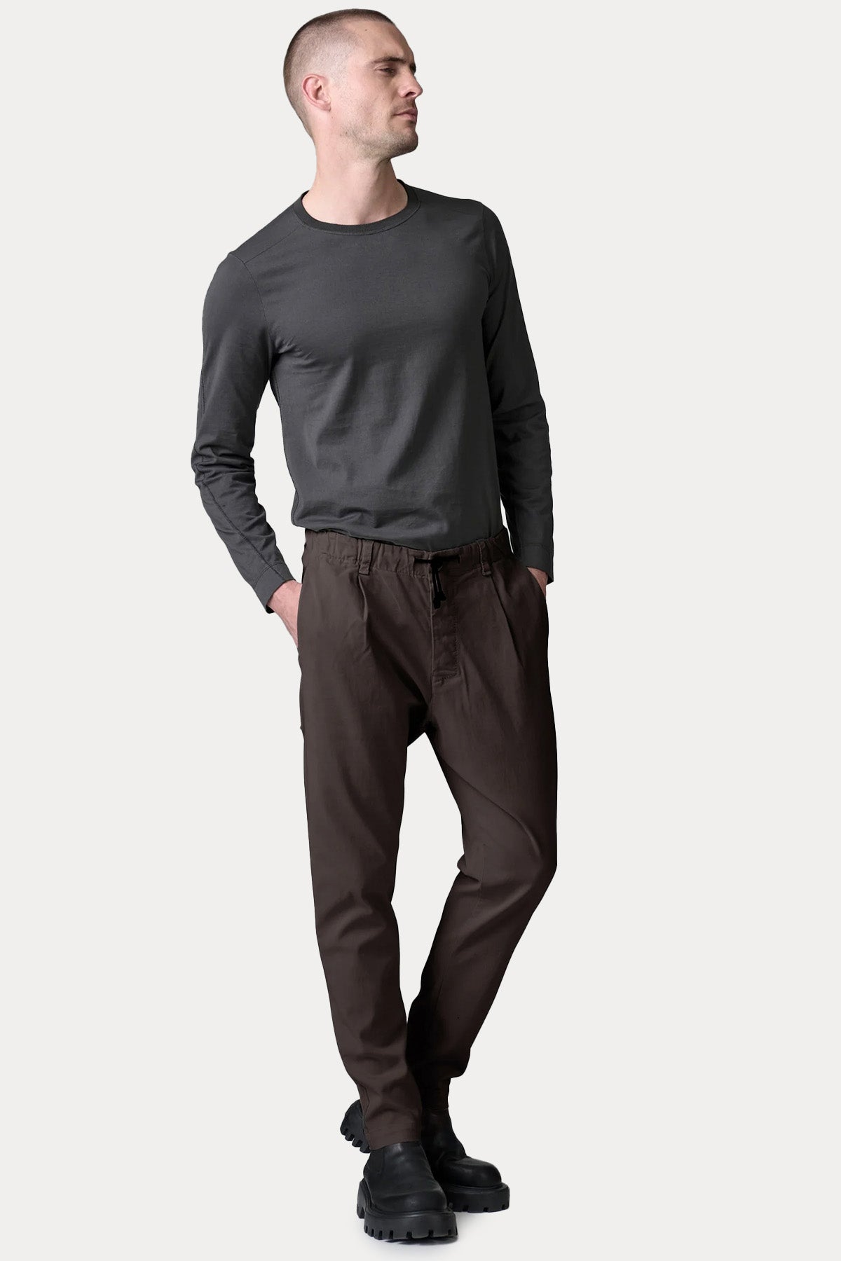 Transit Carrot Fit Beli Lastikli Tek Pile Yandan Cepli Streç Pantolon