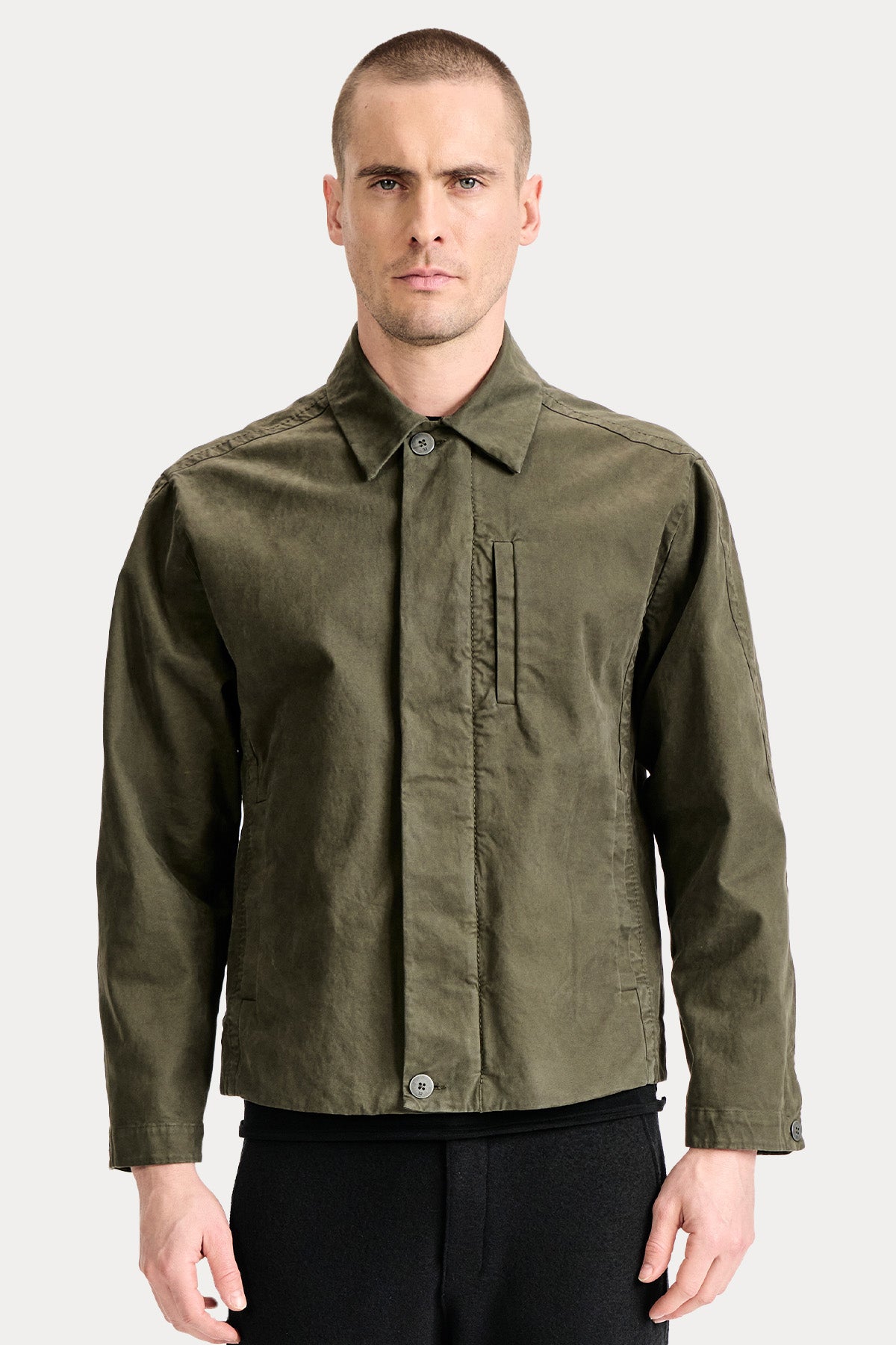 Transit Slim Fit Cepli Streç Ceket