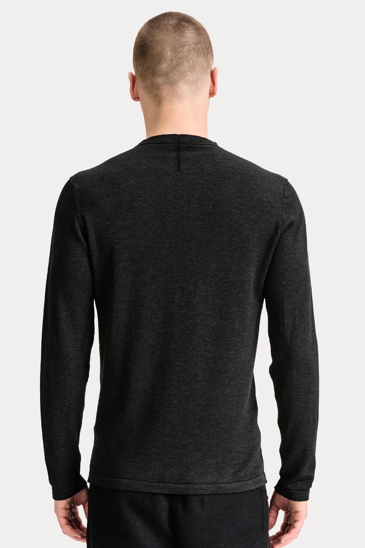 Transit Comfort Fit İnce Örgü Yün Triko