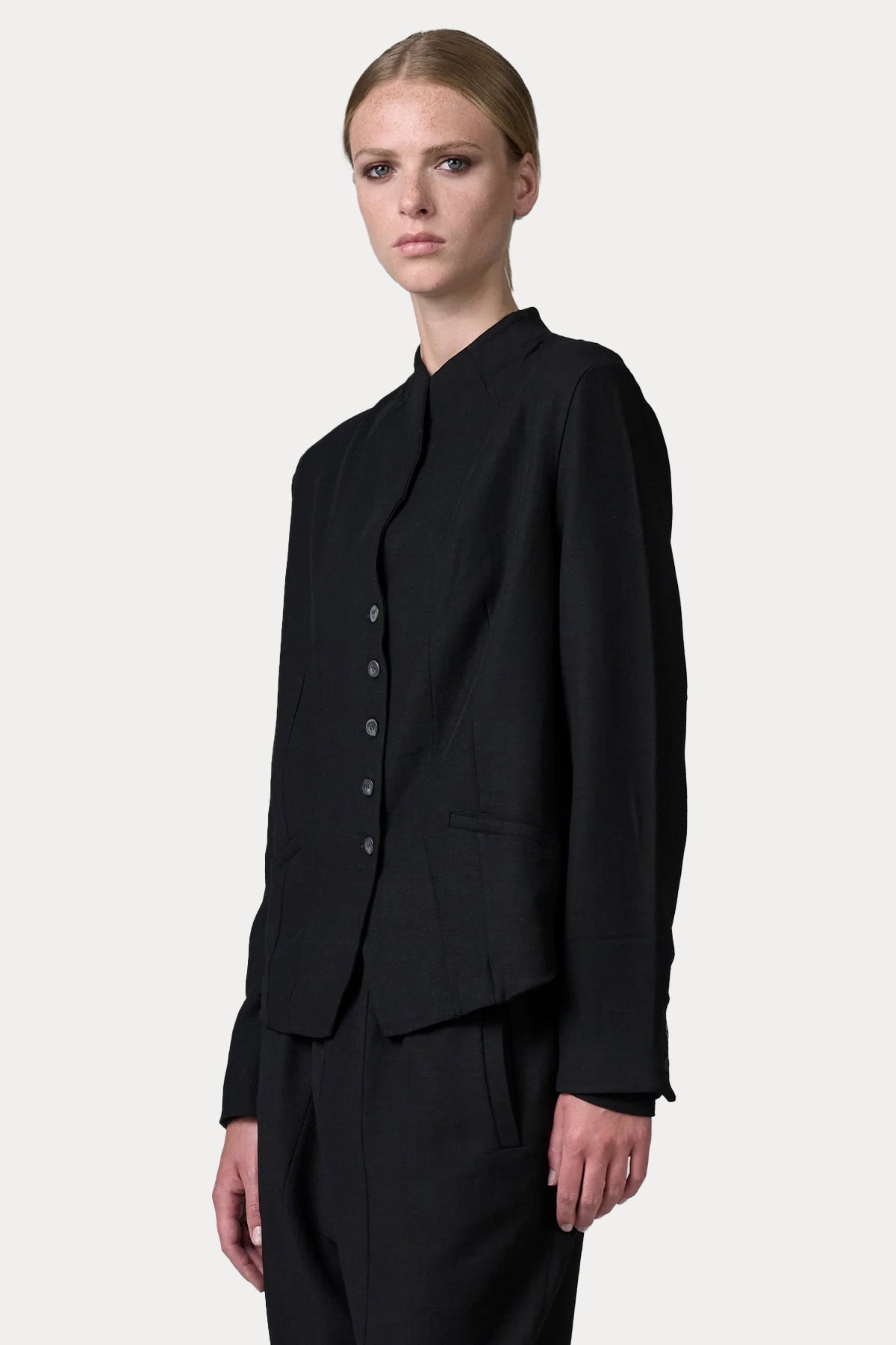 Transit Regular Fit Hakim Yaka Streç Yün Ceket