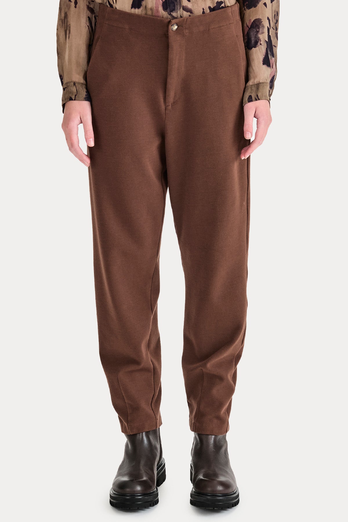 Transit Comfort Fit Yüksek Bel Yandan Cepli Streç Pantolon