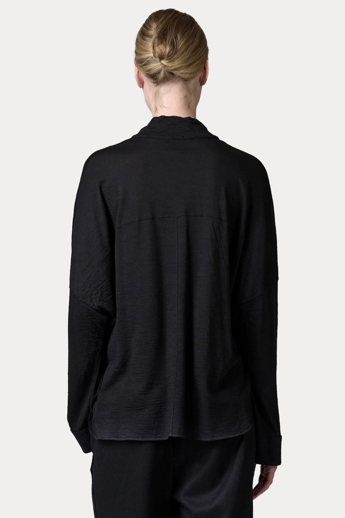 Transit Relaxed Fit Polo Yaka İnce Örgü Yün Triko