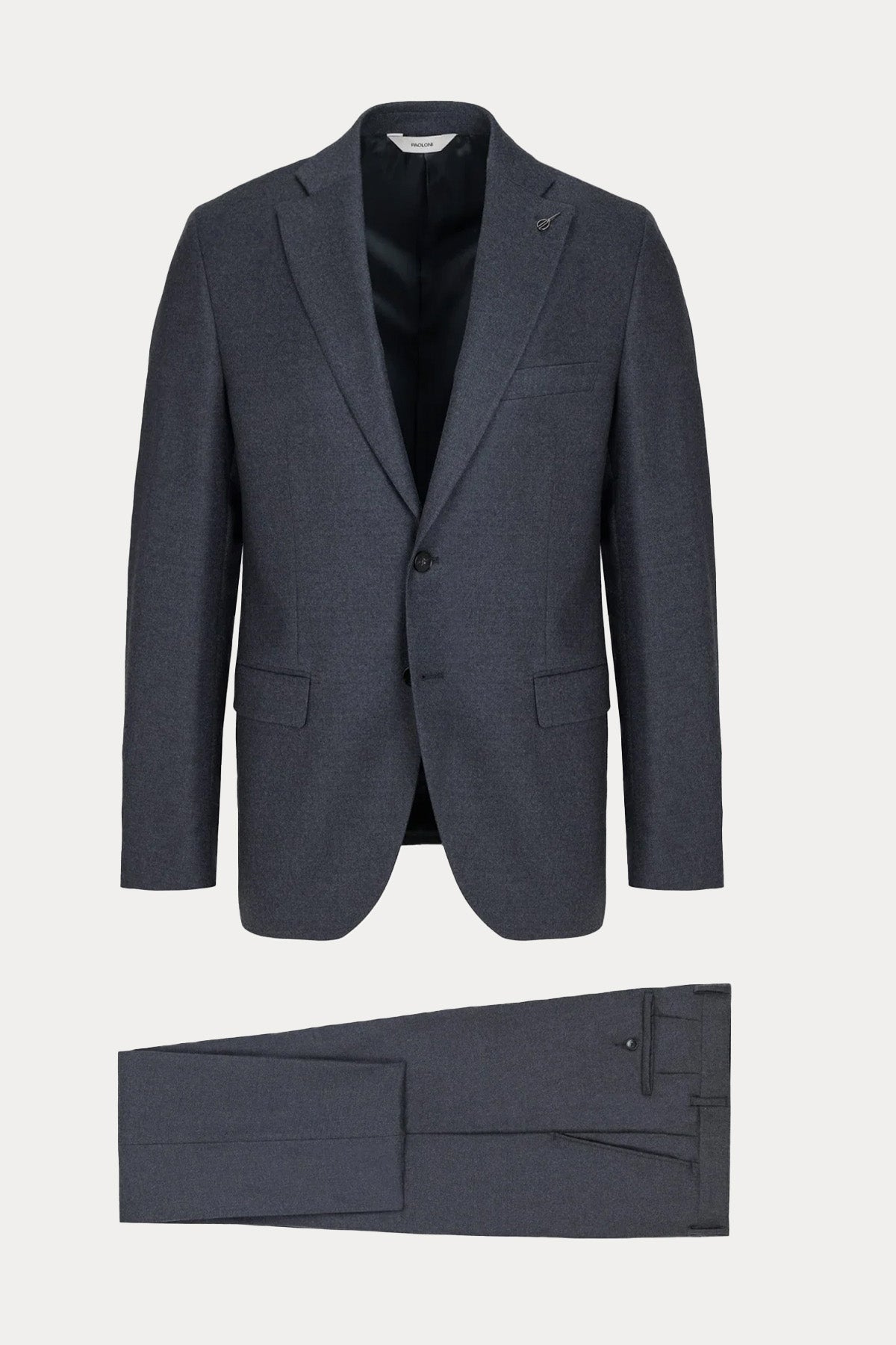 Paoloni Slim Fit Yün Takım Elbise