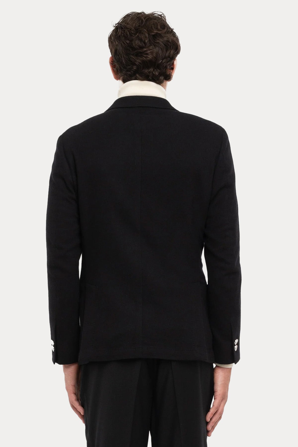 Paoloni Kruvaze Kaşmir Yün Blazer Ceket