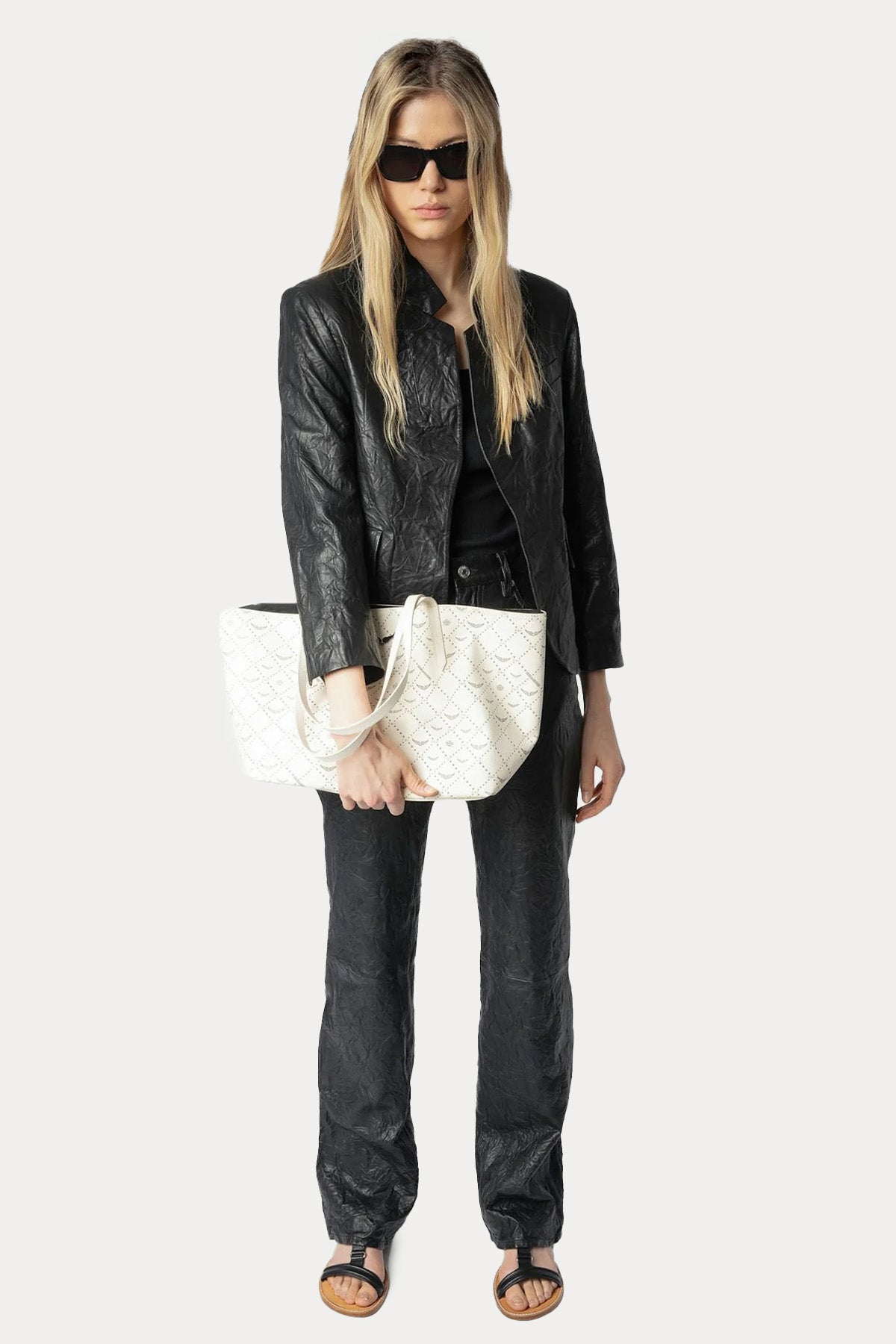 Zadig & Voltaire Logolu Deri Çanta