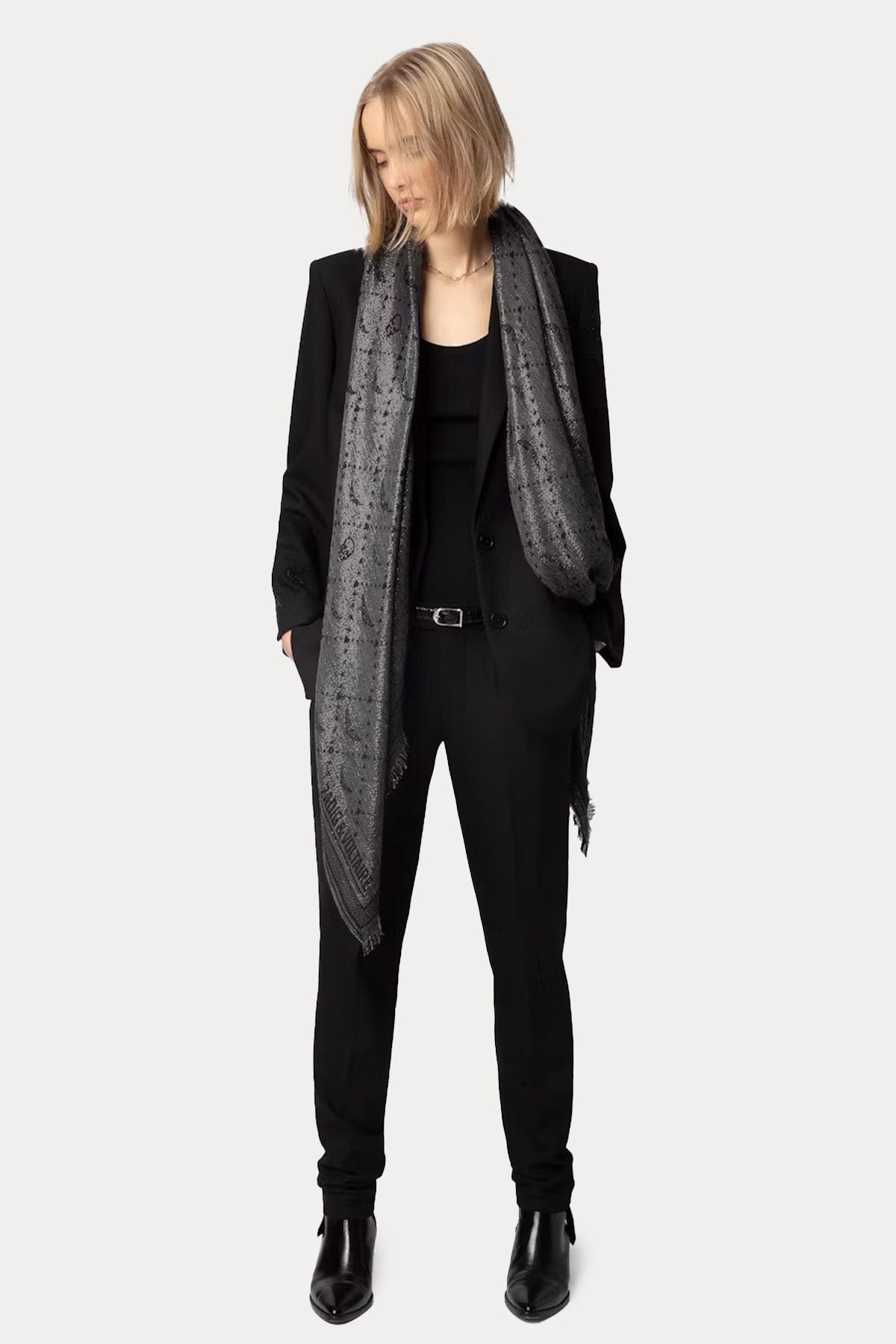 Zadig & Voltaire Logolu Fular