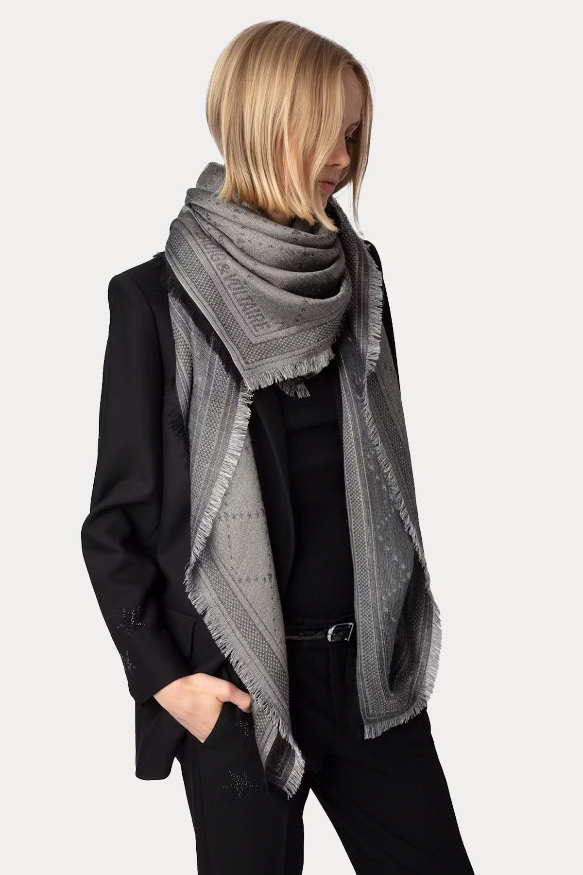 Zadig & Voltaire Logolu Fular