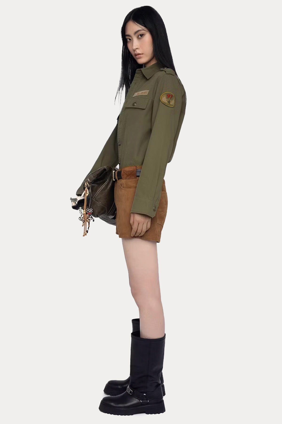 Zadig & Voltaire Regular Fit Denim Gömlek