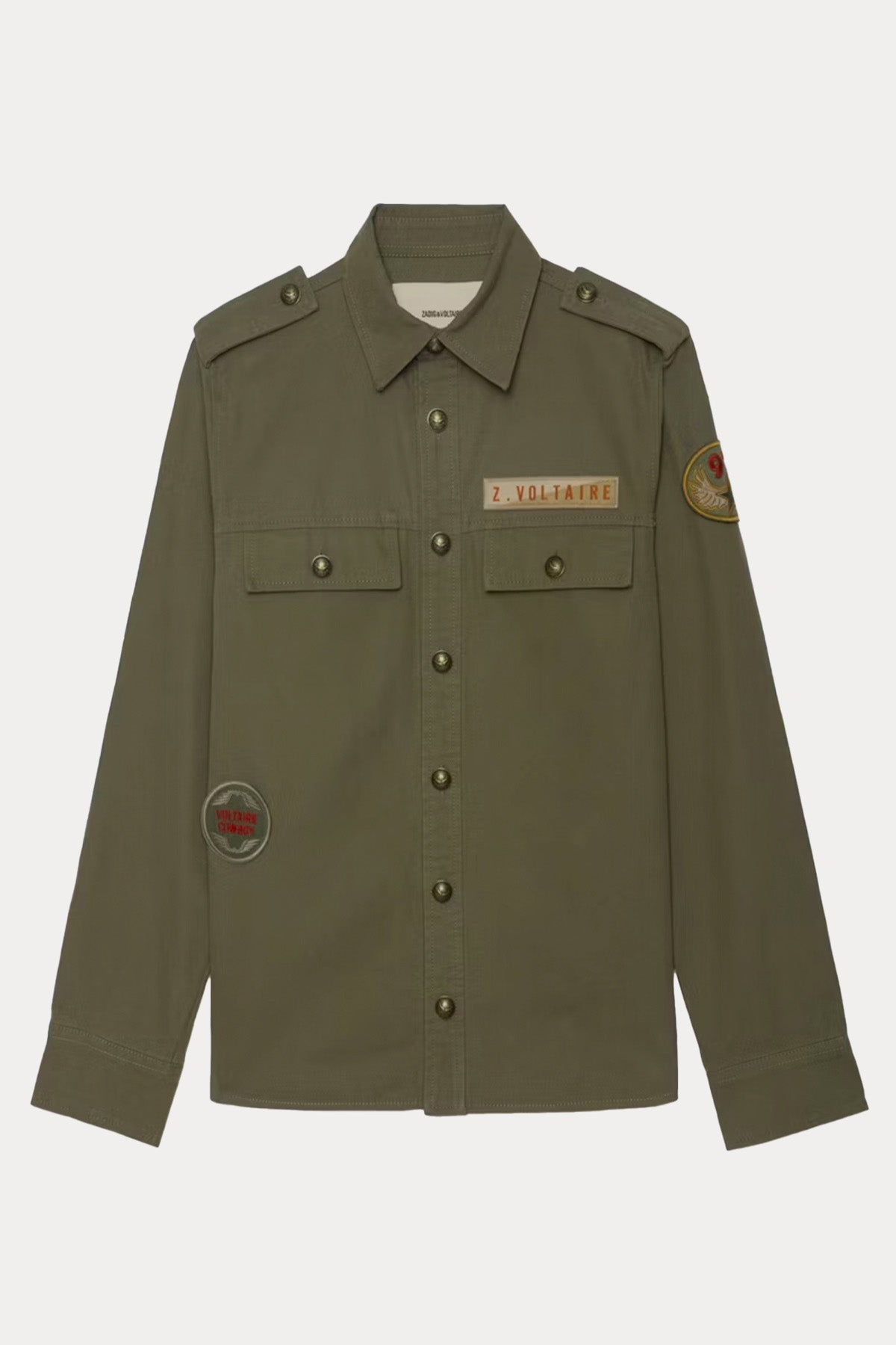 Zadig & Voltaire Regular Fit Denim Gömlek